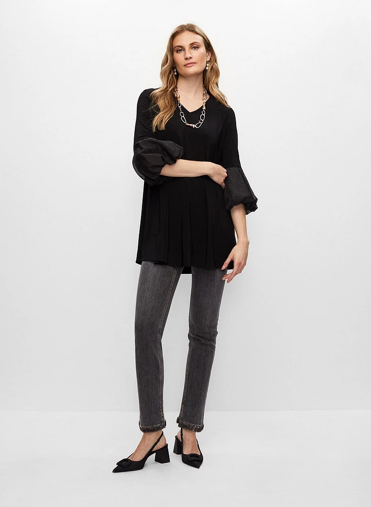 Joseph Ribkoff - Balloon Sleeve Tunic