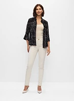 Joseph Ribkoff - Abstract Print Jacket