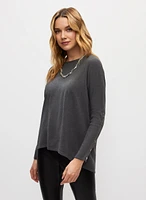 Light Button Detail Sweater