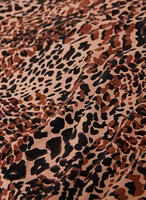 Haut à manches 3/4 et motif animal