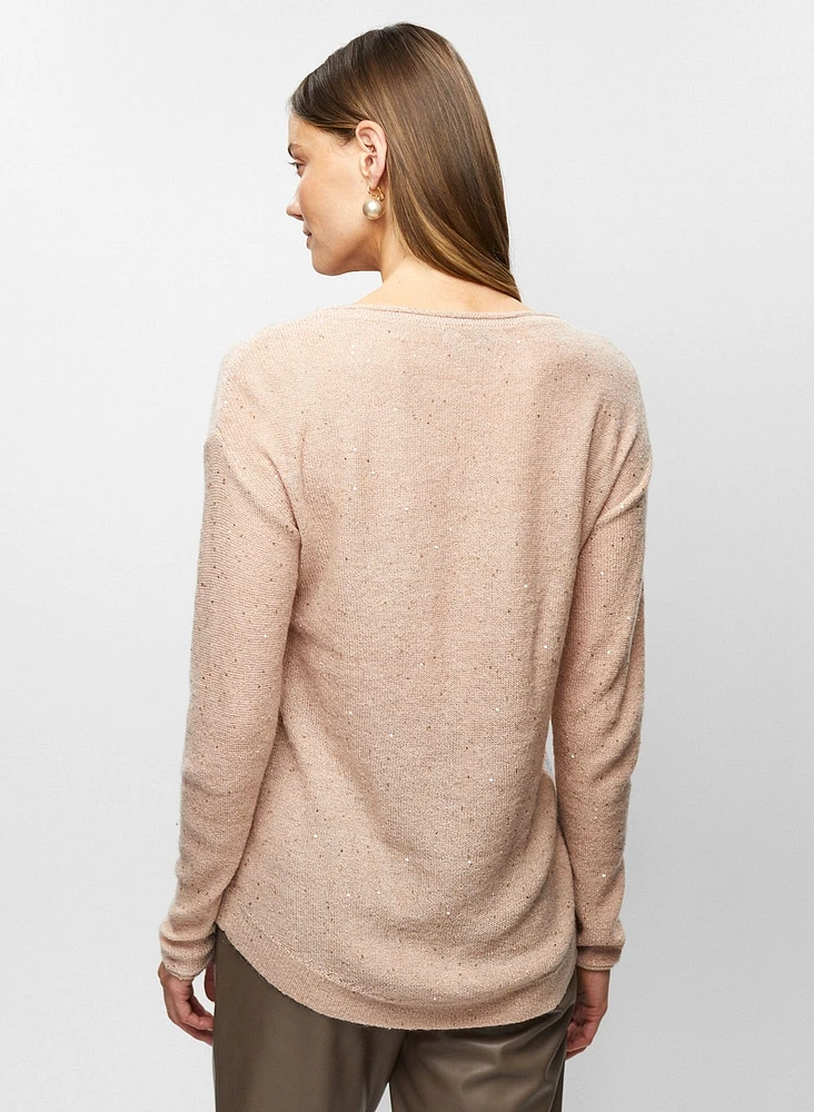 Sequin Detail Sweater