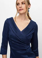 Alex Evenings - Wrap Neck Evening Dress