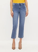 Straight Leg Denim Capris