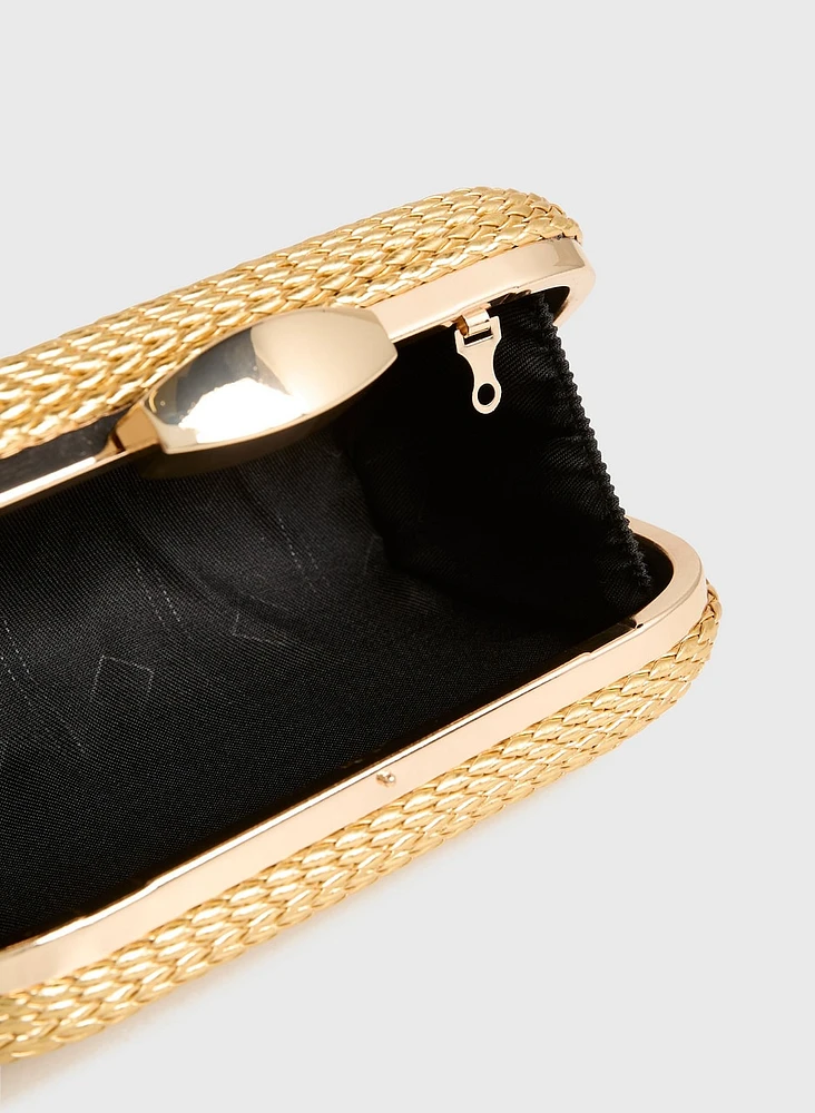 Metallic String Clutch