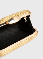 Metallic String Clutch