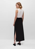 Pull-On Jersey Skirt