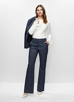 Haut à dentelle et pantalon large