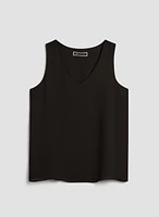 Blouse sans manches à col V