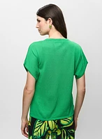 Joseph Ribkoff - Cut-Out Detail Knit Top