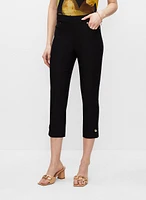 Essential Pull-On Capri Pants