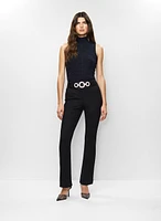 Sleeveless Glitter Top