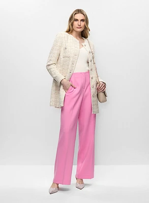 Veste en tissu bouclé et pantalon Soho
