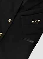 Satin Lapel Tuxedo Jacket