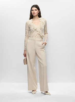 Haut volanté et pantalon Soho