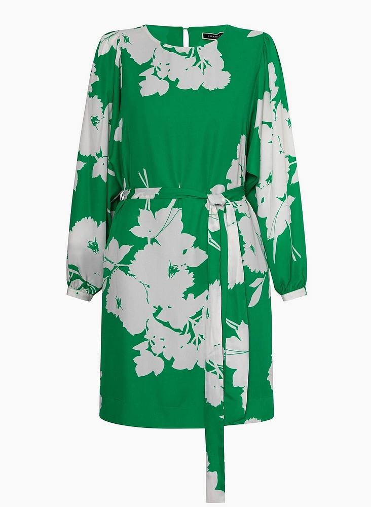 Robe de jour à motif floral