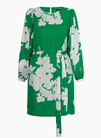 Robe de jour à motif floral