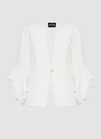 Joseph Ribkoff - Flounce Sleeve Jacket