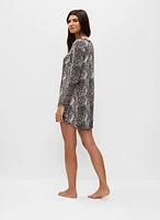 Animal Print Sleepshirt