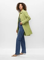 Trench en tricotine avec poches
