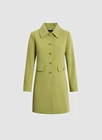 Trench en tricotine avec poches