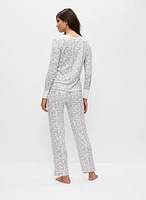 Paisley Print Pyjama Set