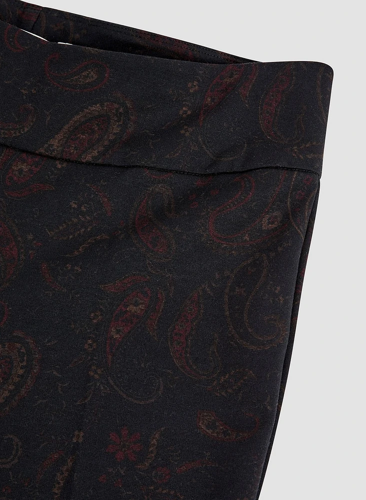 Pantalon Madison à motif cachemire