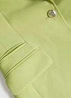 Veste mi-longue à un bouton
