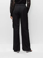 Joseph Ribkoff - Wide Leg Cargo Pants