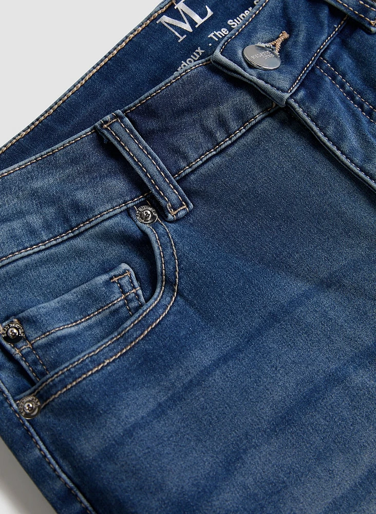 Jean essentiel à jambe étroite