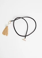 Chain Tassel Pendant Necklace