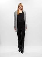 Cardigan mi-long et legging