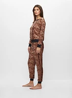 Animal Print Pyjama Set