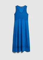 Sleeveless V-Neck Dress