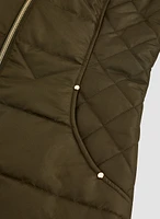 Manteau matelassé à capuchon
