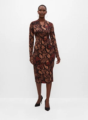 Joseph Ribkoff - Snakeskin Print Dress