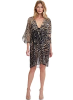 Profile By Gottex - Robe cache-maillot à motif animal