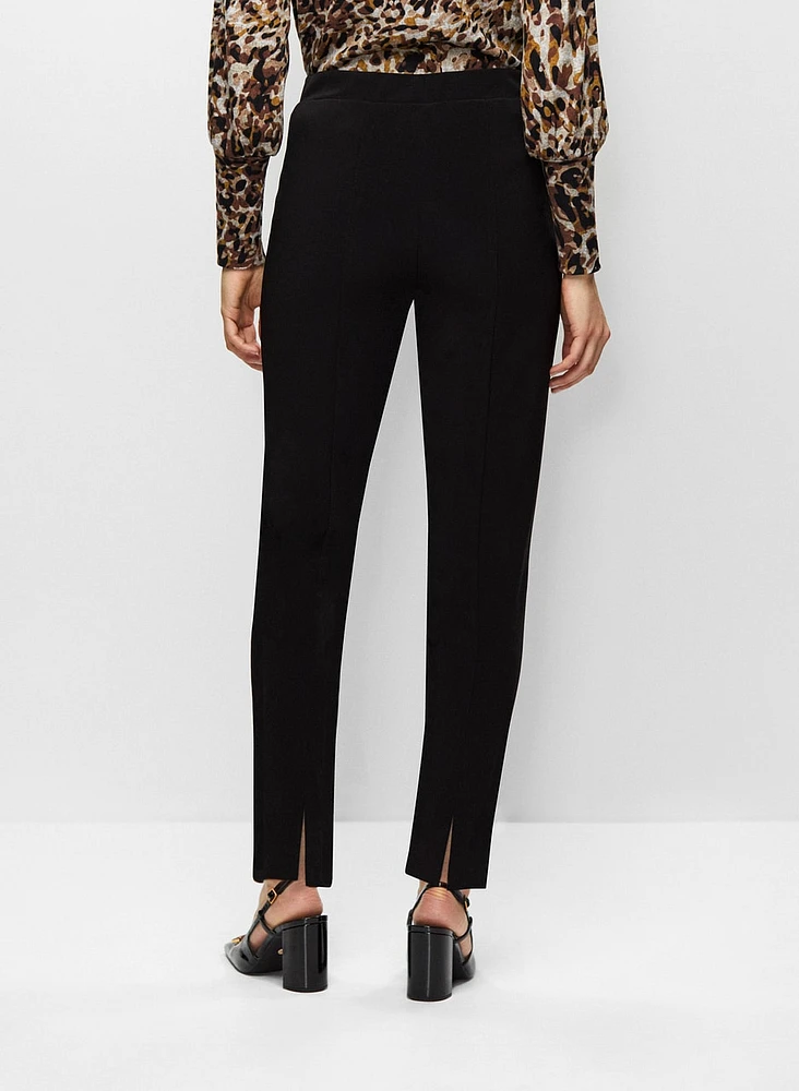 Ankle Length Slim Leg Pants