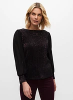 Sequin Detail Top