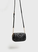 Quilted Cross-Body Bag