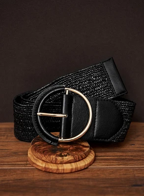 Round Buckle Belt