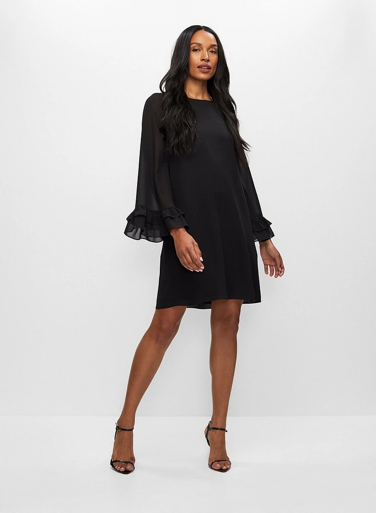 Bell Sleeve Cocktail Dress