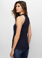 Twist Front Halter Top