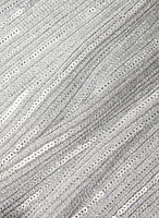 Pull en tricot côtelé à sequins