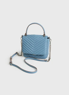 Quilted Cross-Body Handbag
