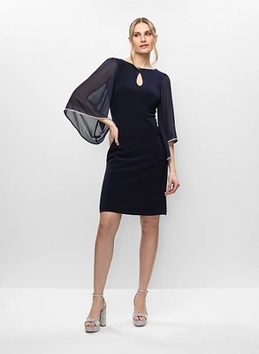 Joseph Ribkoff - Robe à manches 3/4 amples