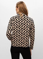 Geometric Motif Sweater