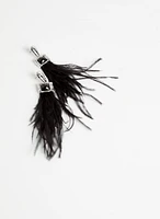 Feather Dangle Earrings