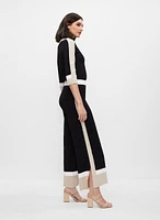 Joseph Ribkoff - Slit Detail Gaucho Pants