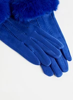 Faux Fur Gloves