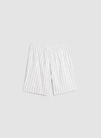 Striped Pull-On Shorts